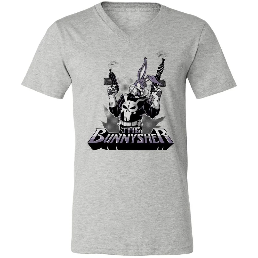 Unisex V-Neck T-Shirt - 941F5U3S - Athletic Heather - 7