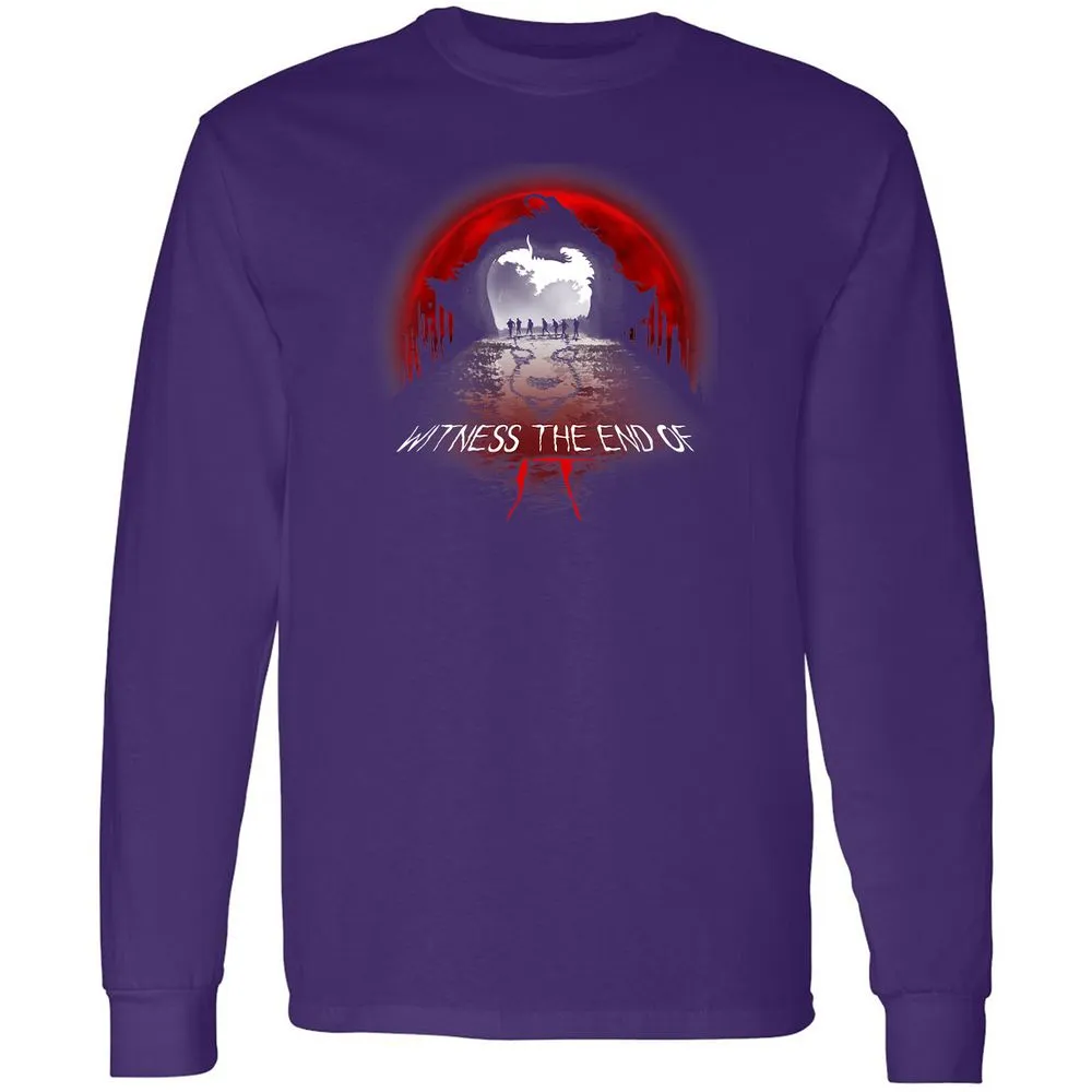 Long Sleeve T-Shirt - HMG8GBY8 - Purple - 13