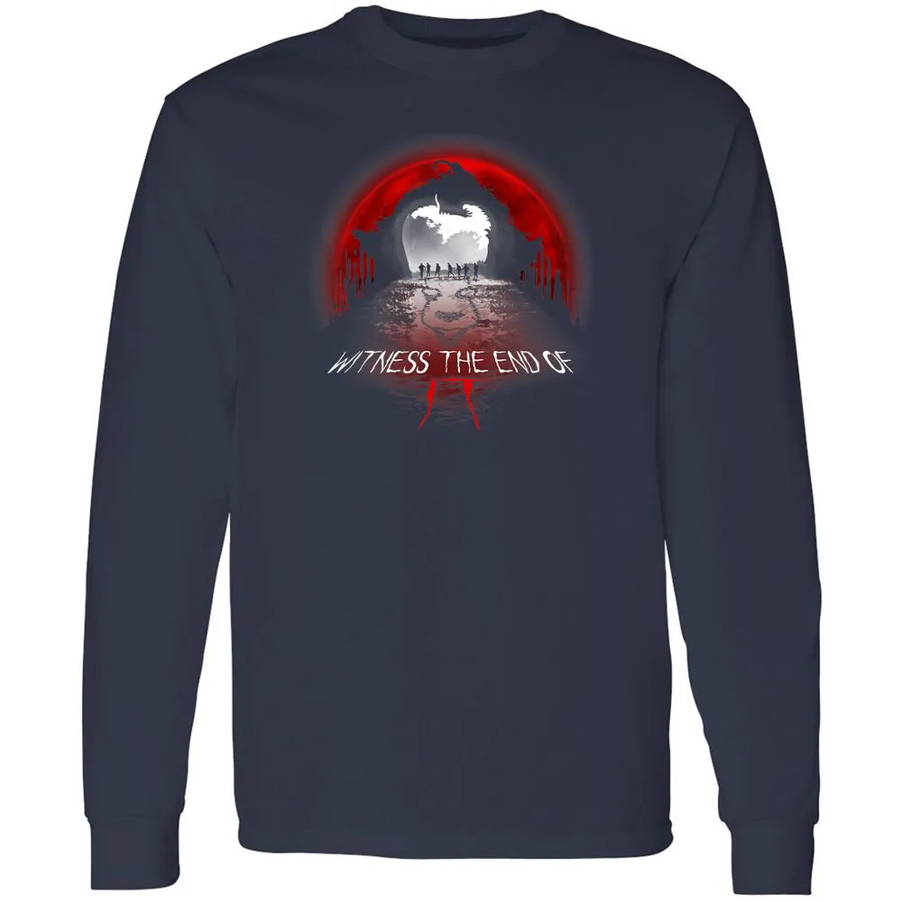Long Sleeve T-Shirt - HMG8GBY8 - Navy - 2