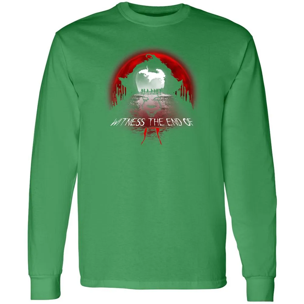 Long Sleeve T-Shirt - HMG8GBY8 - Irish Green - 10