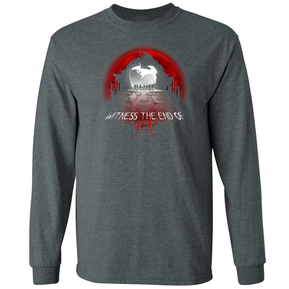 Long Sleeve T-Shirt - HMG8GBY8 - Dark Heather - 15