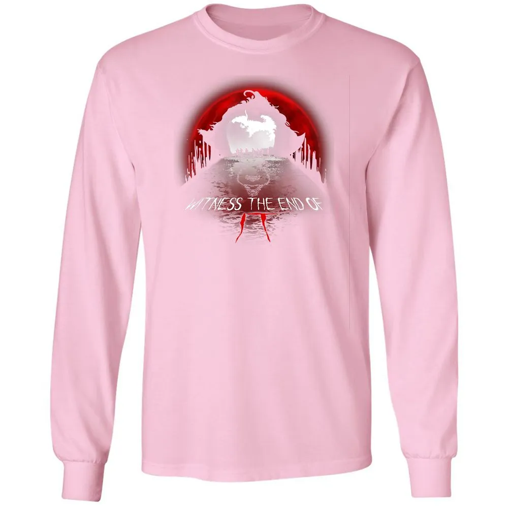 Long Sleeve T-Shirt - HMG8GBY8 - Light Pink - 3