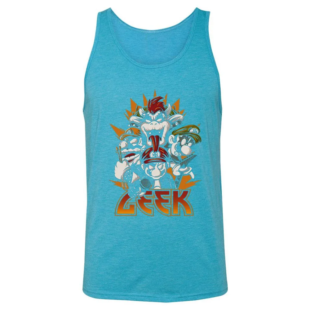 Unisex Jersey Tank - N1FHT9TX - Aqua Triblend - 3