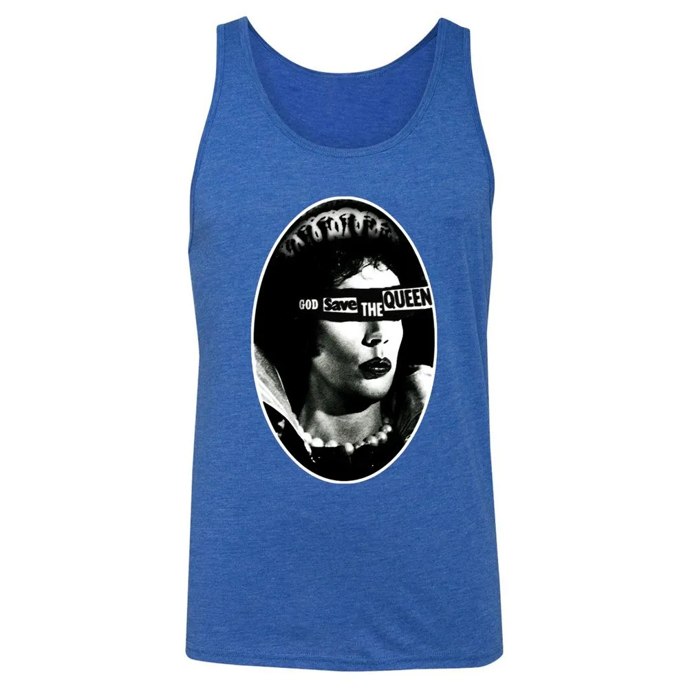 Unisex Jersey Tank - 8N7VZ1HZ - True Royal Triblend - 12