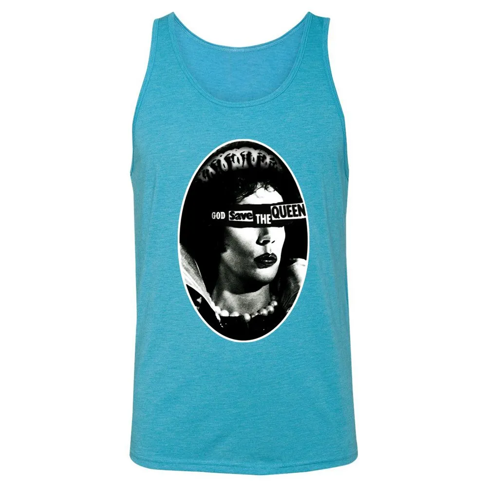 Unisex Jersey Tank - 8N7VZ1HZ - Aqua Triblend - 3