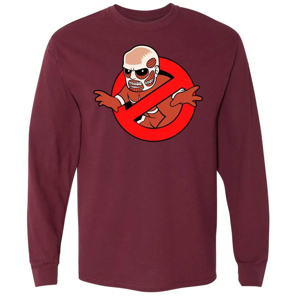 Long Sleeve T-Shirt - 392179ED - Maroon - 11