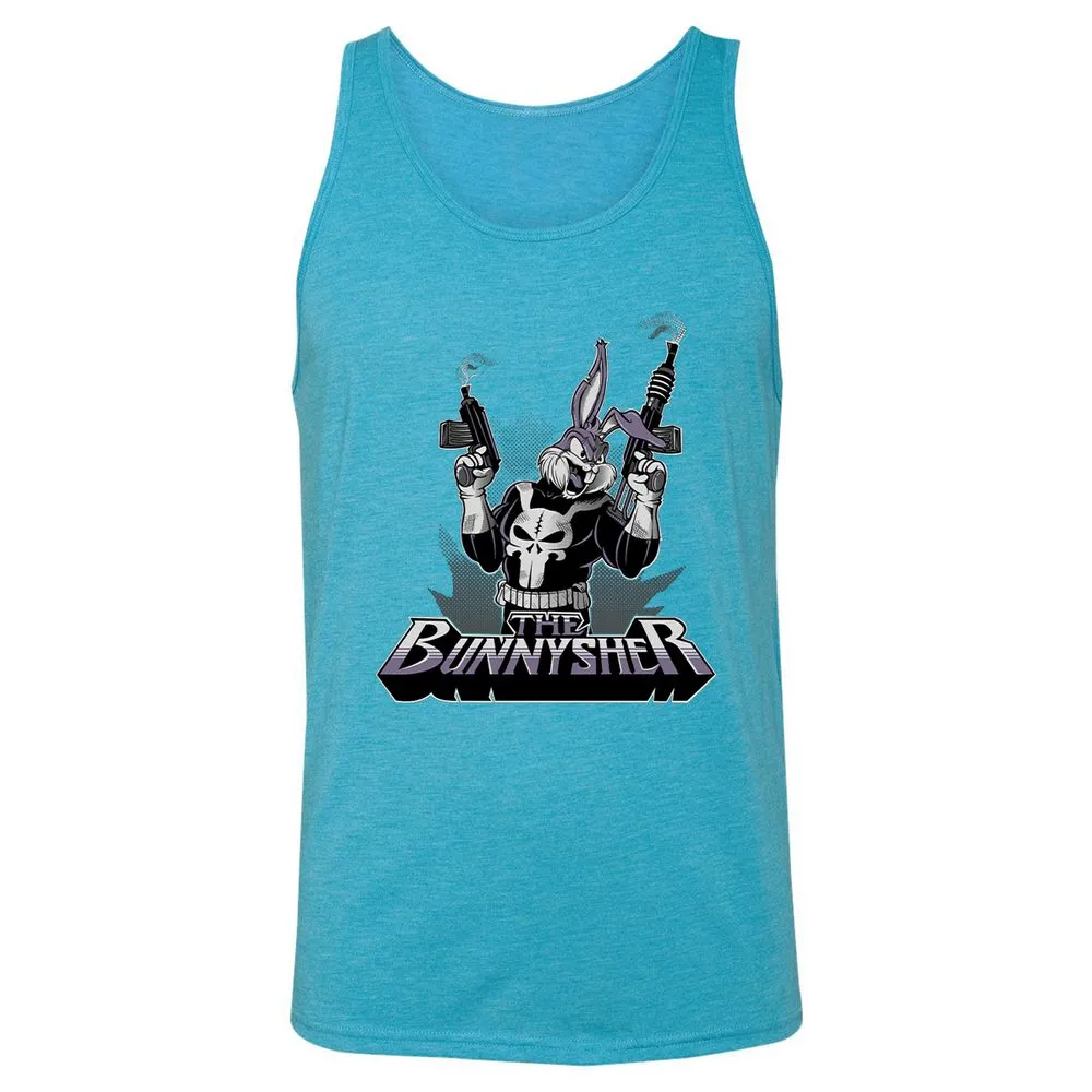 Unisex Jersey Tank - 8A5W5P3Y - Aqua Triblend - 3