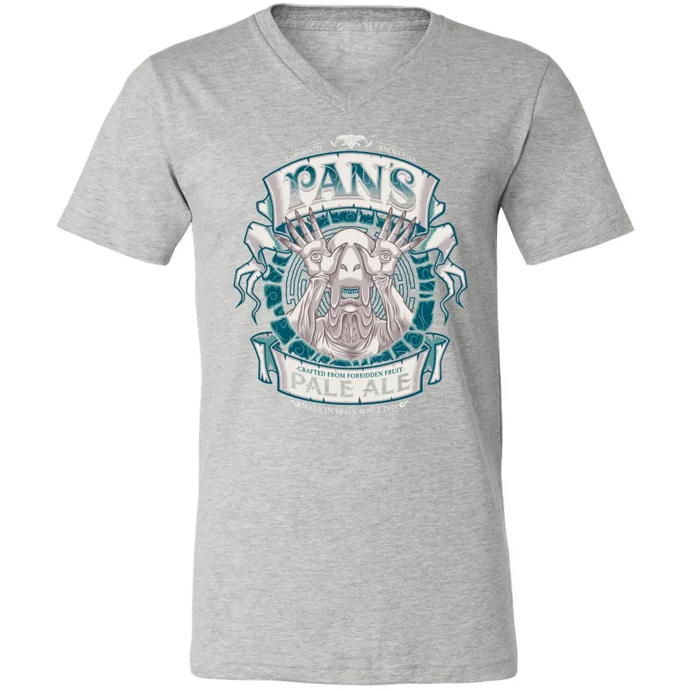 Unisex V-Neck T-Shirt - B3F1QH6T - Athletic Heather - 7