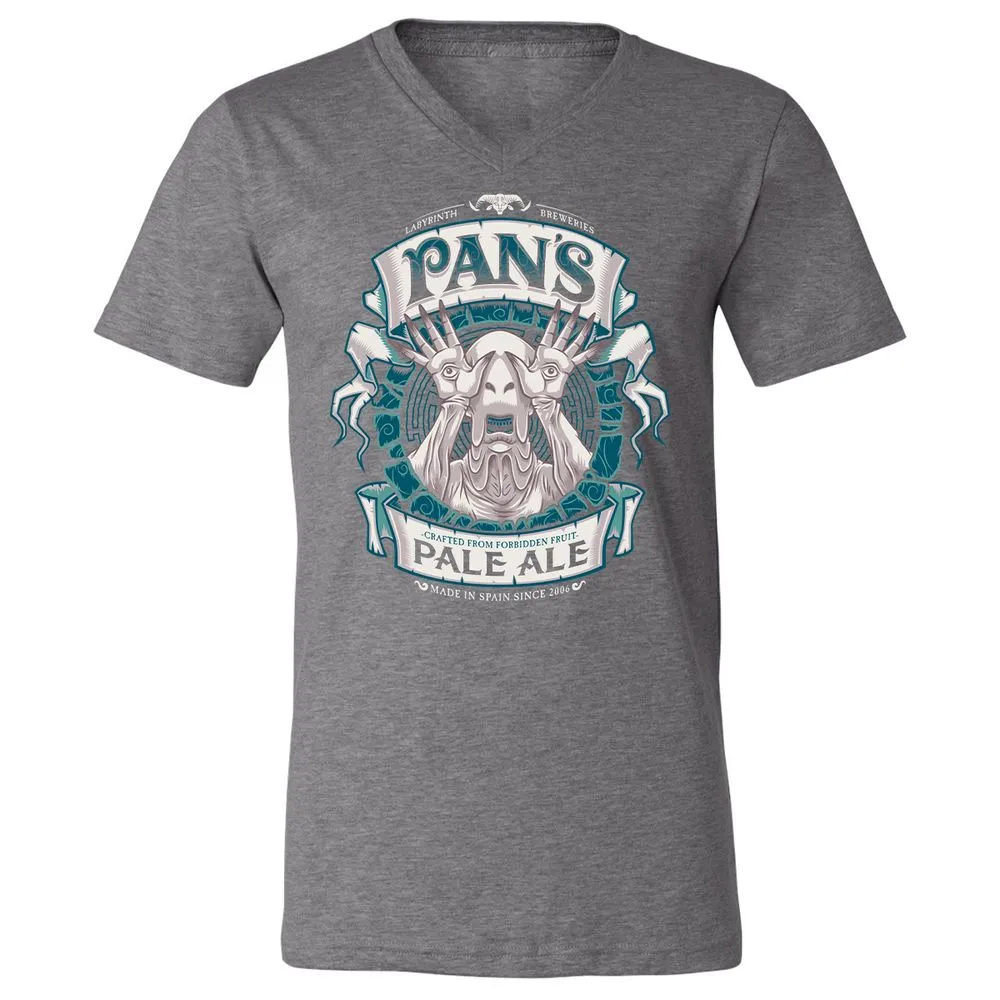 Unisex V-Neck T-Shirt - B3F1QH6T - Deep Heather - 13