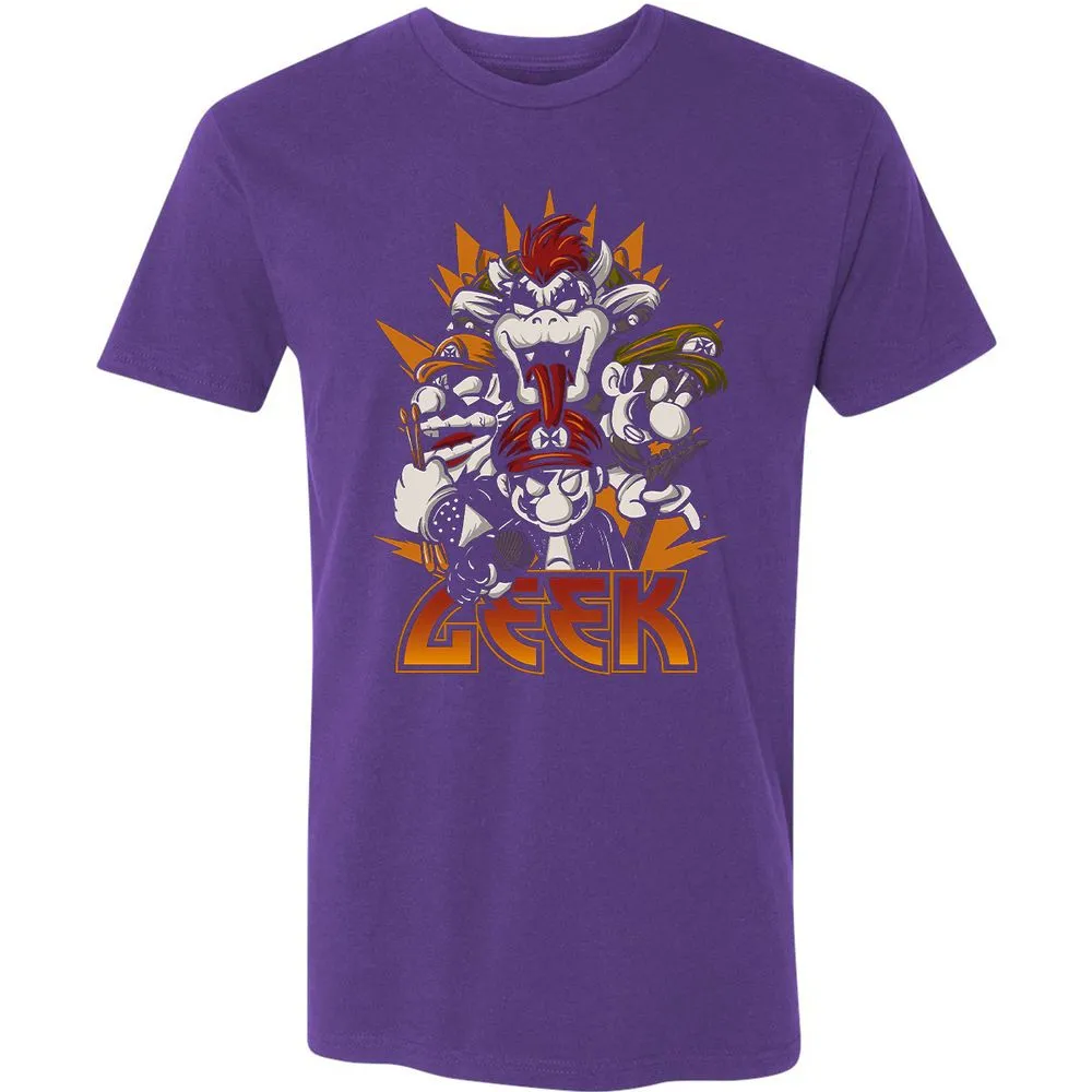 Premium Unisex T-Shirt - D95DX93A - Purple Rush - 7