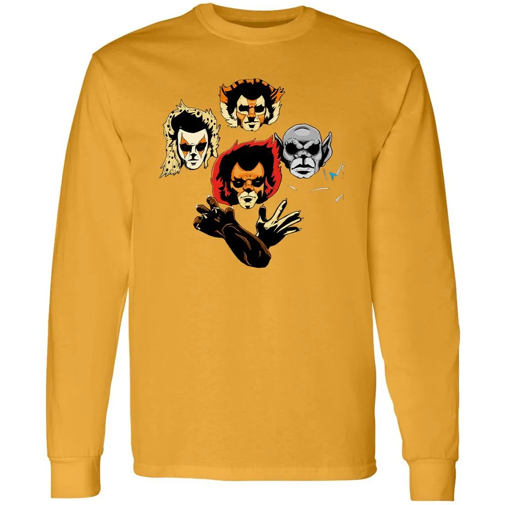 Long Sleeve T-Shirt - X7348PG3 - Gold - 9