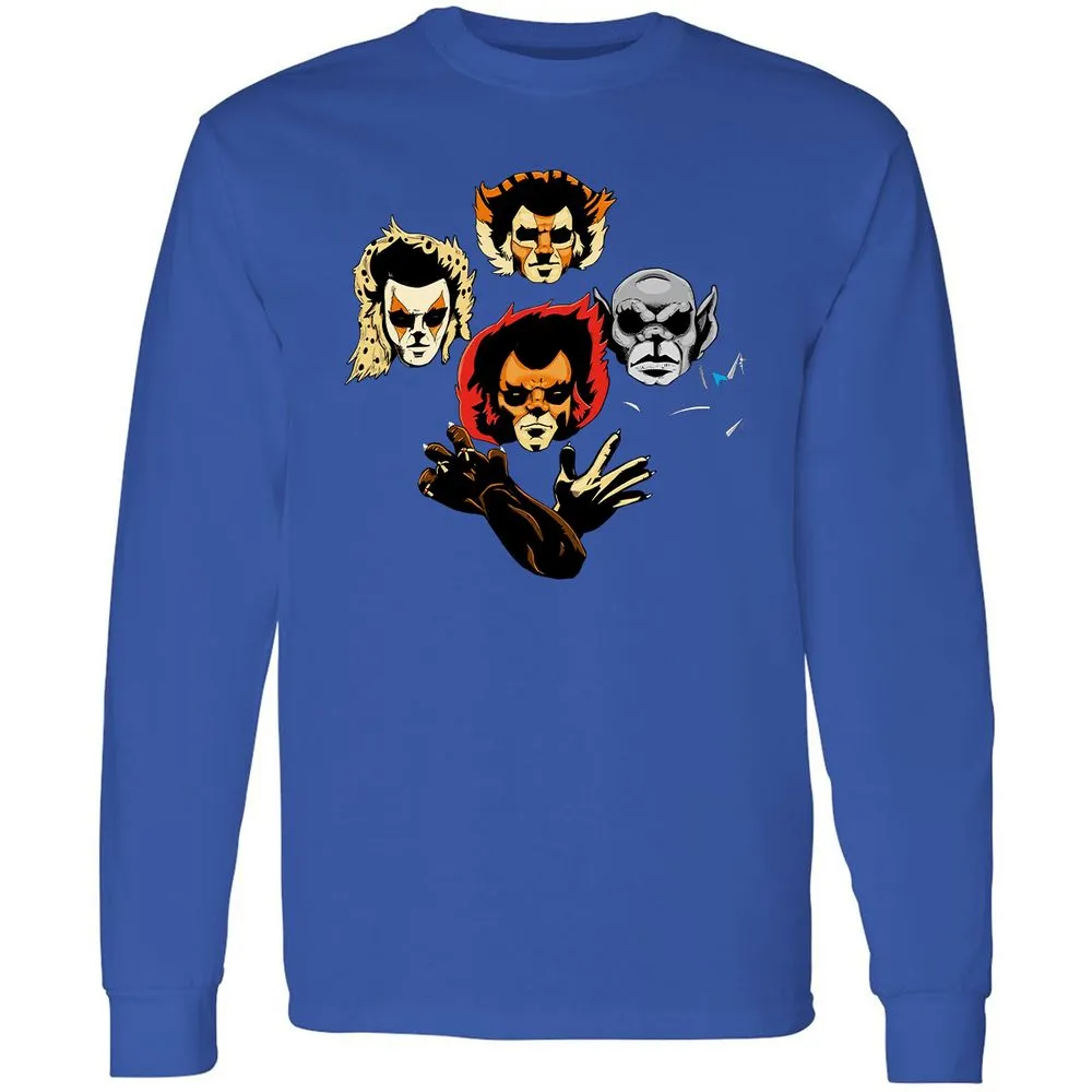 Long Sleeve T-Shirt - X7348PG3 - Royal - 8