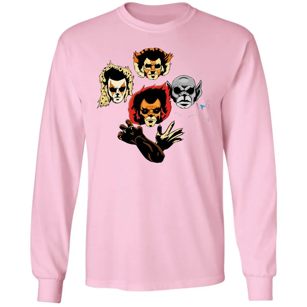 Long Sleeve T-Shirt - X7348PG3 - Light Pink - 3