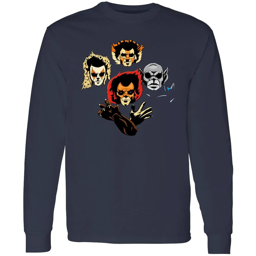 Long Sleeve T-Shirt - X7348PG3 - Navy - 2