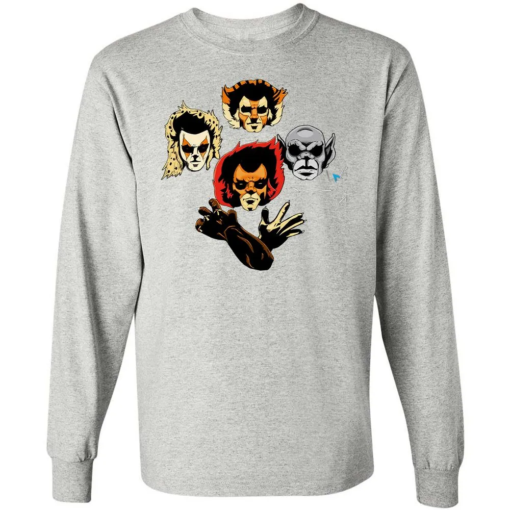 Long Sleeve T-Shirt - X7348PG3 - Ash - 7