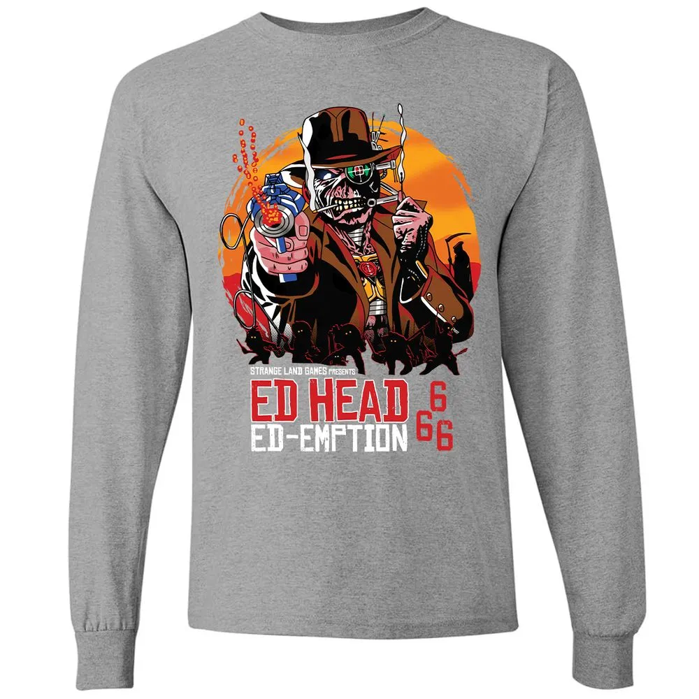 Long Sleeve T-Shirt - 3K6YAQ3M - Graphite Heather - 6