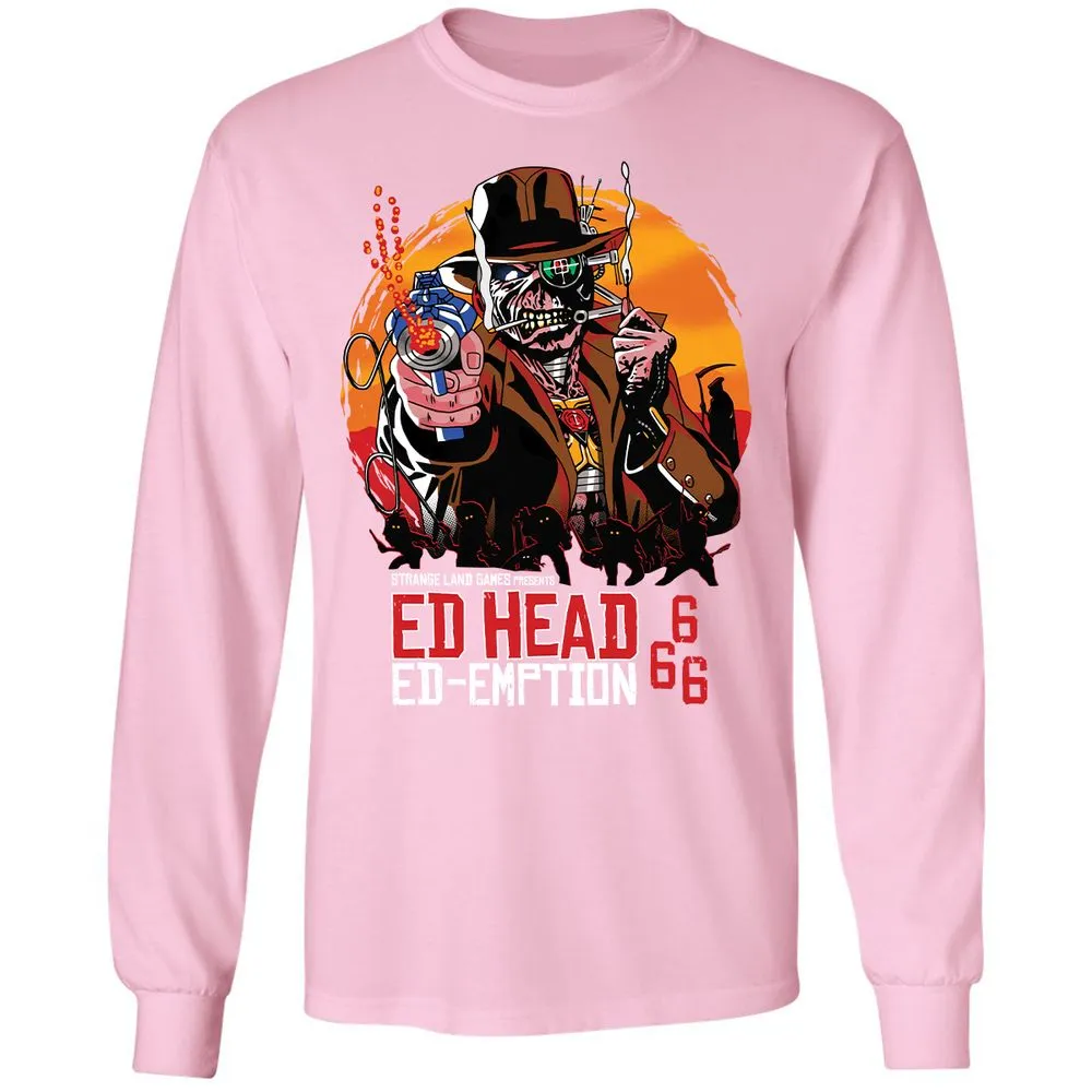 Long Sleeve T-Shirt - 3K6YAQ3M - Light Pink - 3