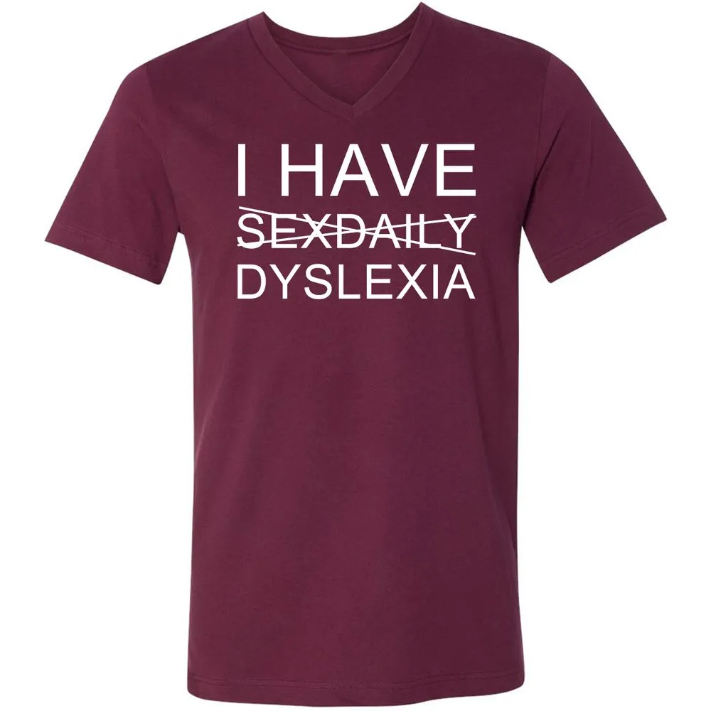 Unisex V-Neck T-Shirt - BMMRE4MT - Maroon - 6