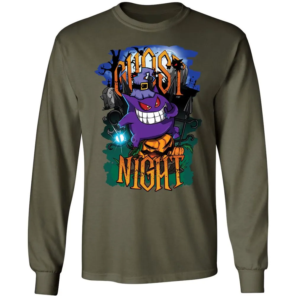 Long Sleeve T-Shirt - S2QFNXTC - Military Green - 16