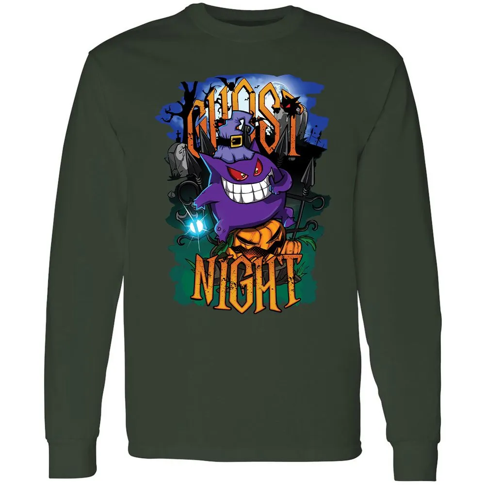 Long Sleeve T-Shirt - S2QFNXTC - Forest Green - 4