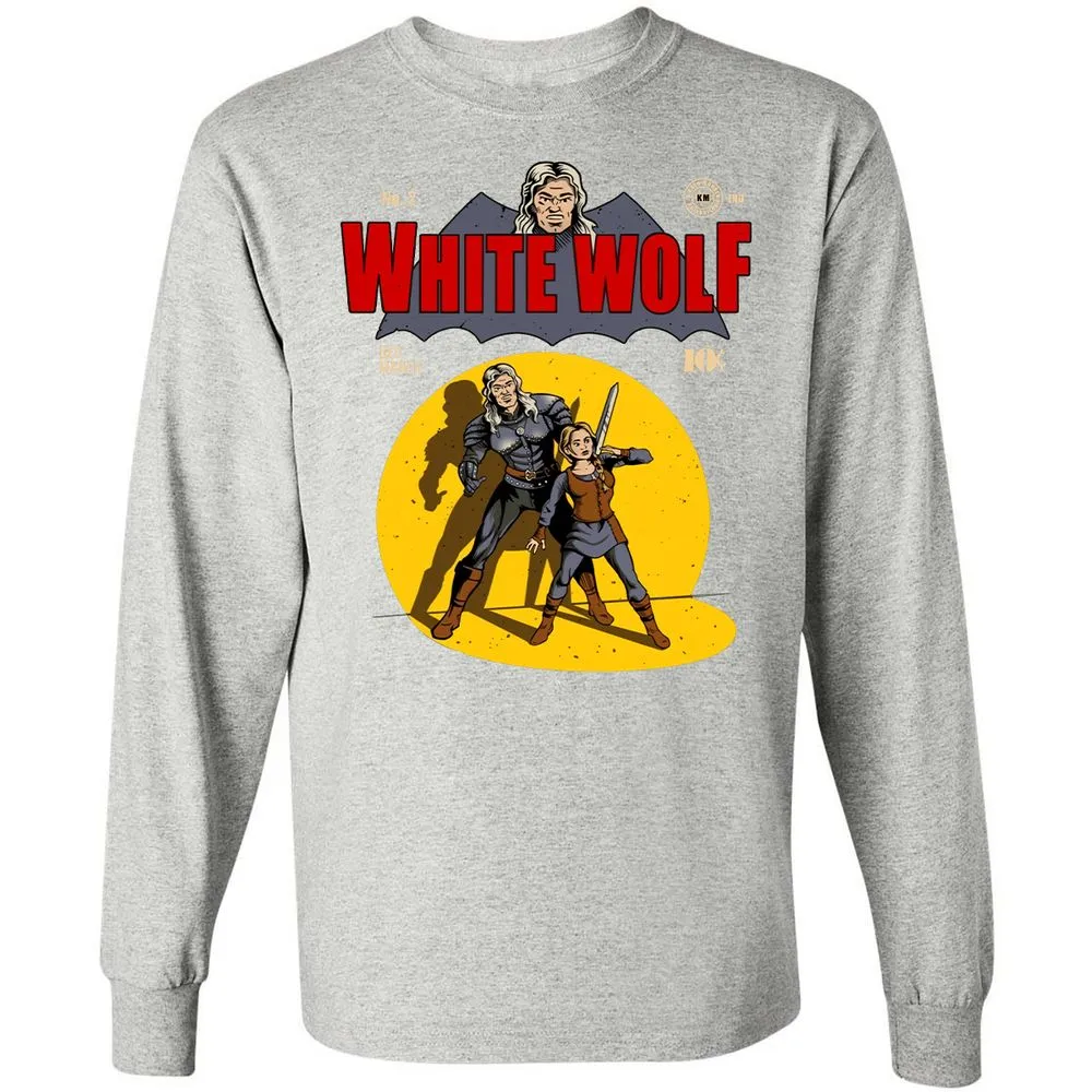 Long Sleeve T-Shirt - XHFRCZZ5 - Ash - 7
