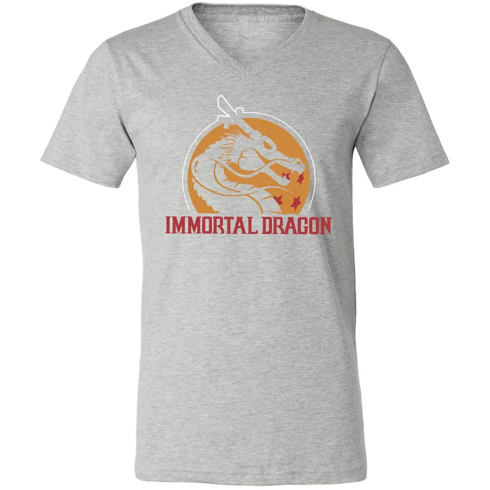 Unisex V-Neck T-Shirt - 958MAFT5 - Athletic Heather - 7