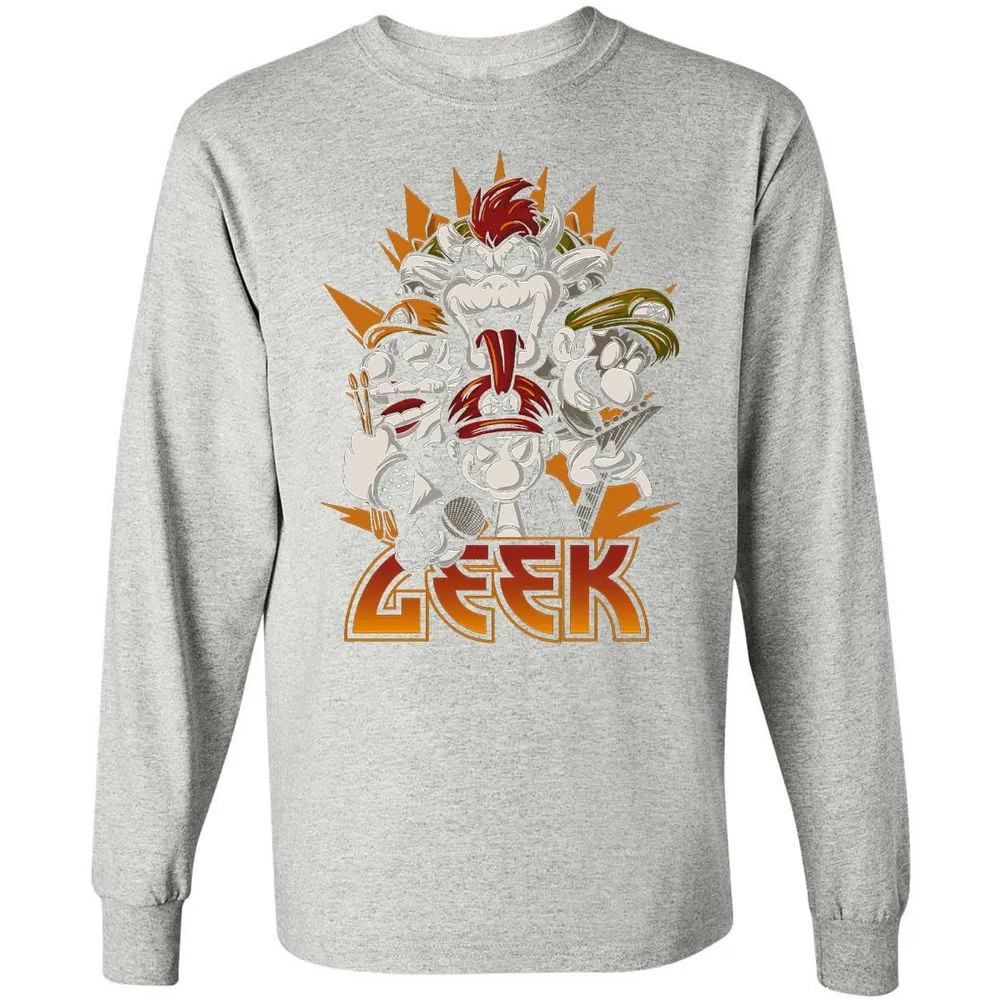 Long Sleeve T-Shirt - URPDFQ9F - Ash - 7