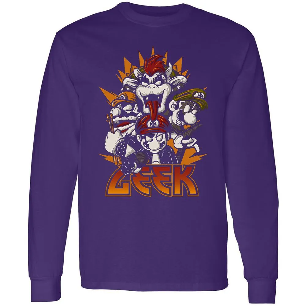 Long Sleeve T-Shirt - URPDFQ9F - Purple - 13