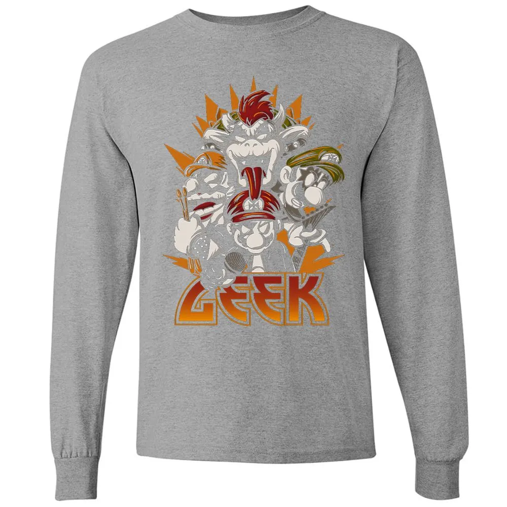 Long Sleeve T-Shirt - URPDFQ9F - Graphite Heather - 6
