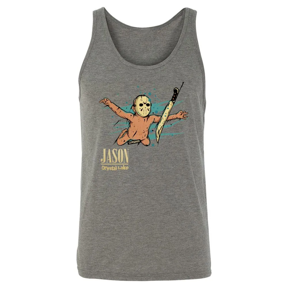 Unisex Jersey Tank - BRA2LKQX - Grey Triblend - 8