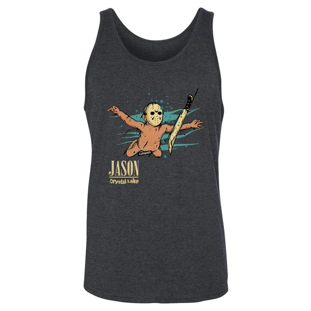 Unisex Jersey Tank - BRA2LKQX - Dark Grey Heather - 6