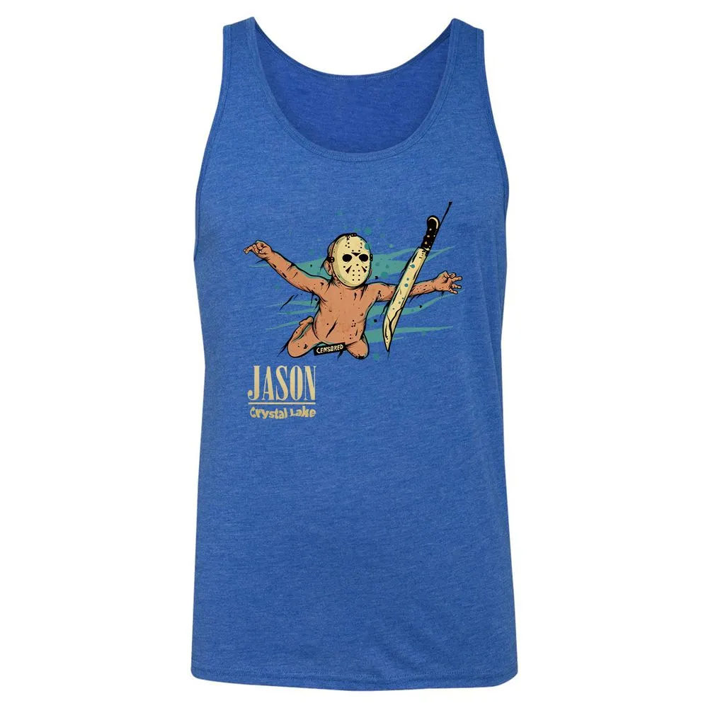 Unisex Jersey Tank - BRA2LKQX - True Royal Triblend - 12