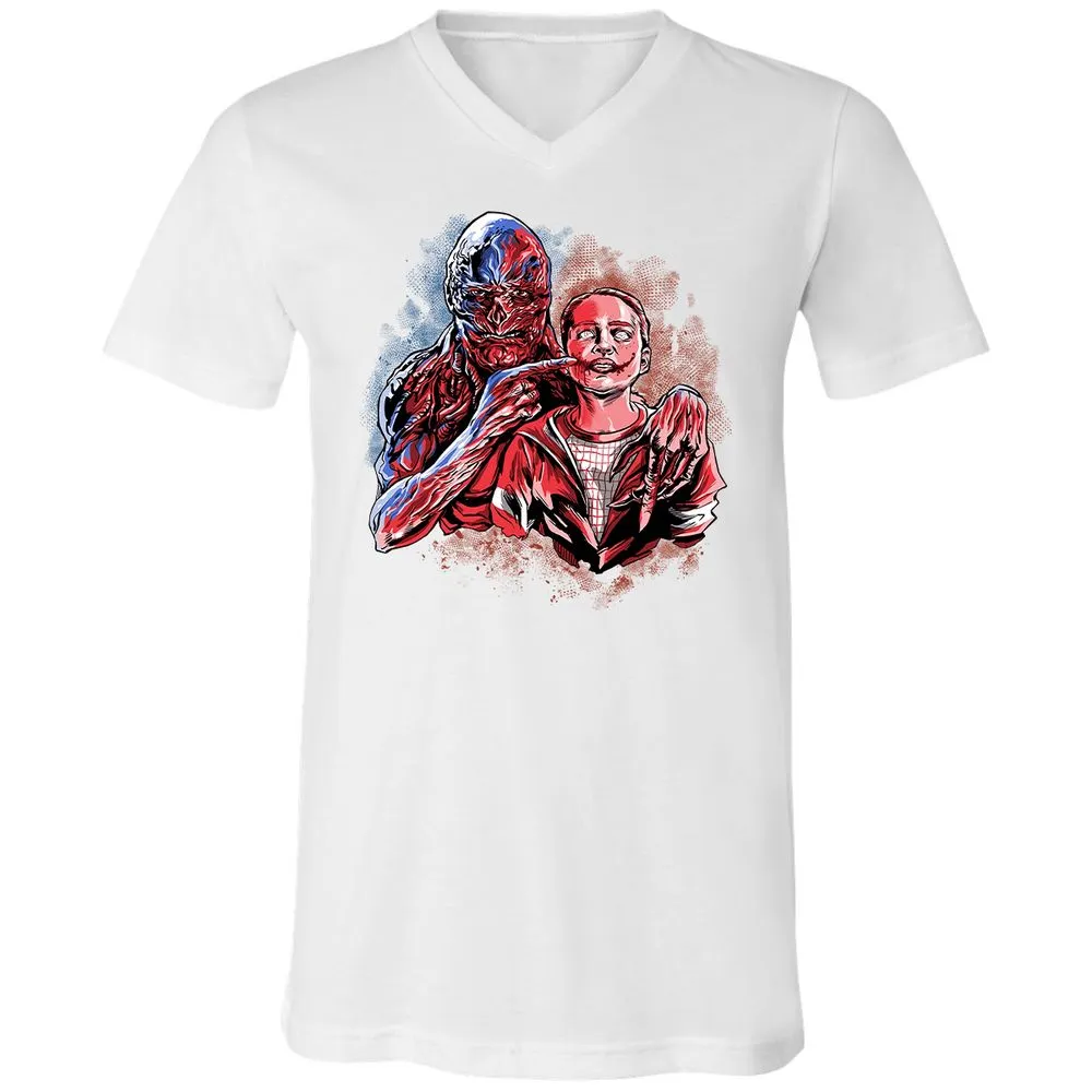 Unisex V-Neck T-Shirt - 7GS65VNT - White - 5