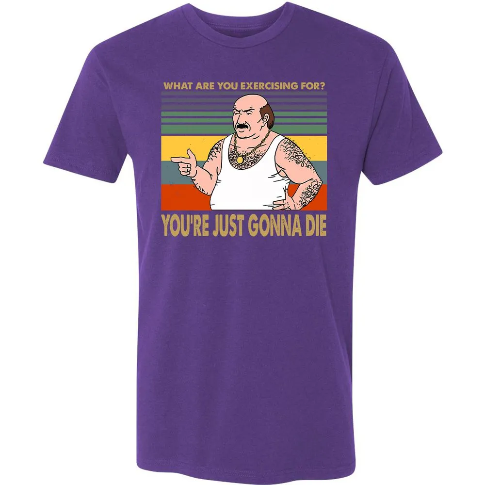 Premium Unisex T-Shirt - DFG5SE6F - Purple Rush - 7