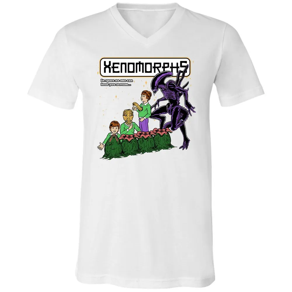 Unisex V-Neck T-Shirt - YP5ZAR22 - White - 5