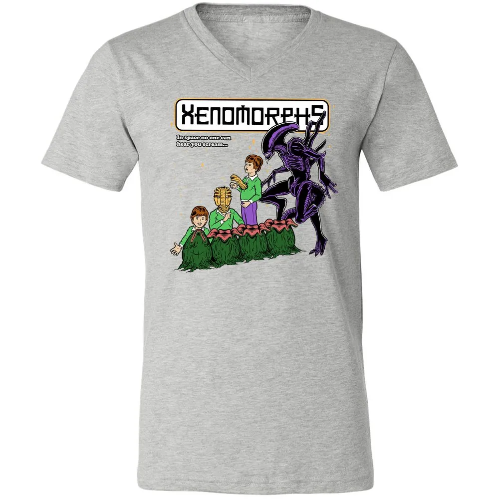 Unisex V-Neck T-Shirt - YP5ZAR22 - Athletic Heather - 7