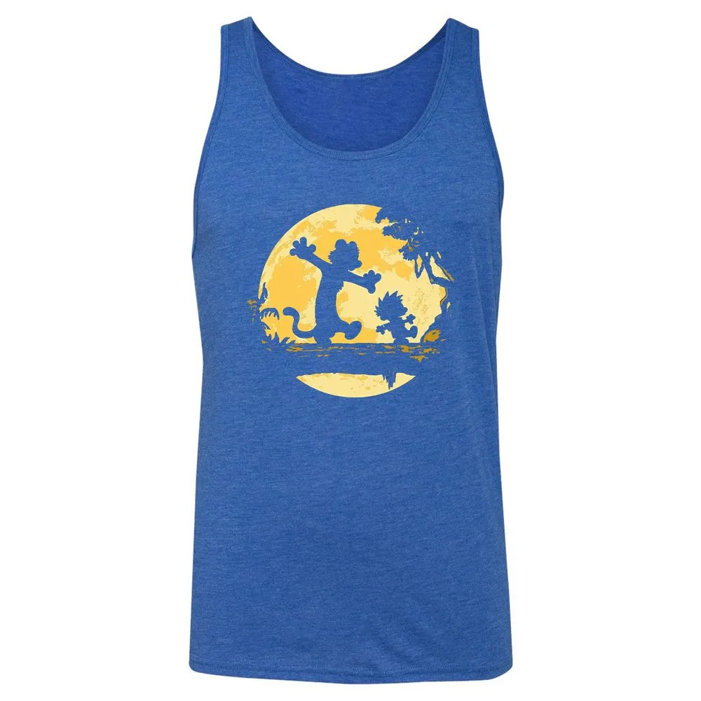 Unisex Jersey Tank - CAQSWRPX - True Royal Triblend - 12