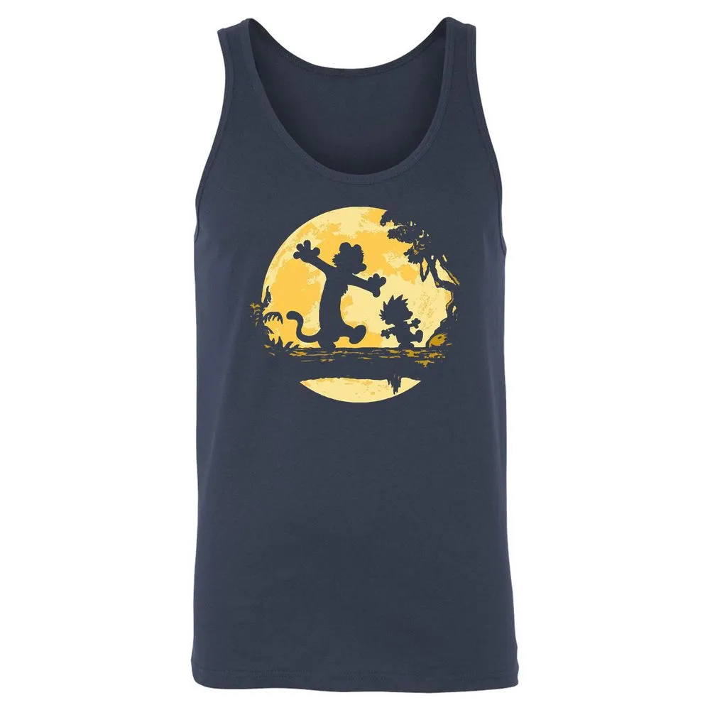 Unisex Jersey Tank - CAQSWRPX - Navy - 2