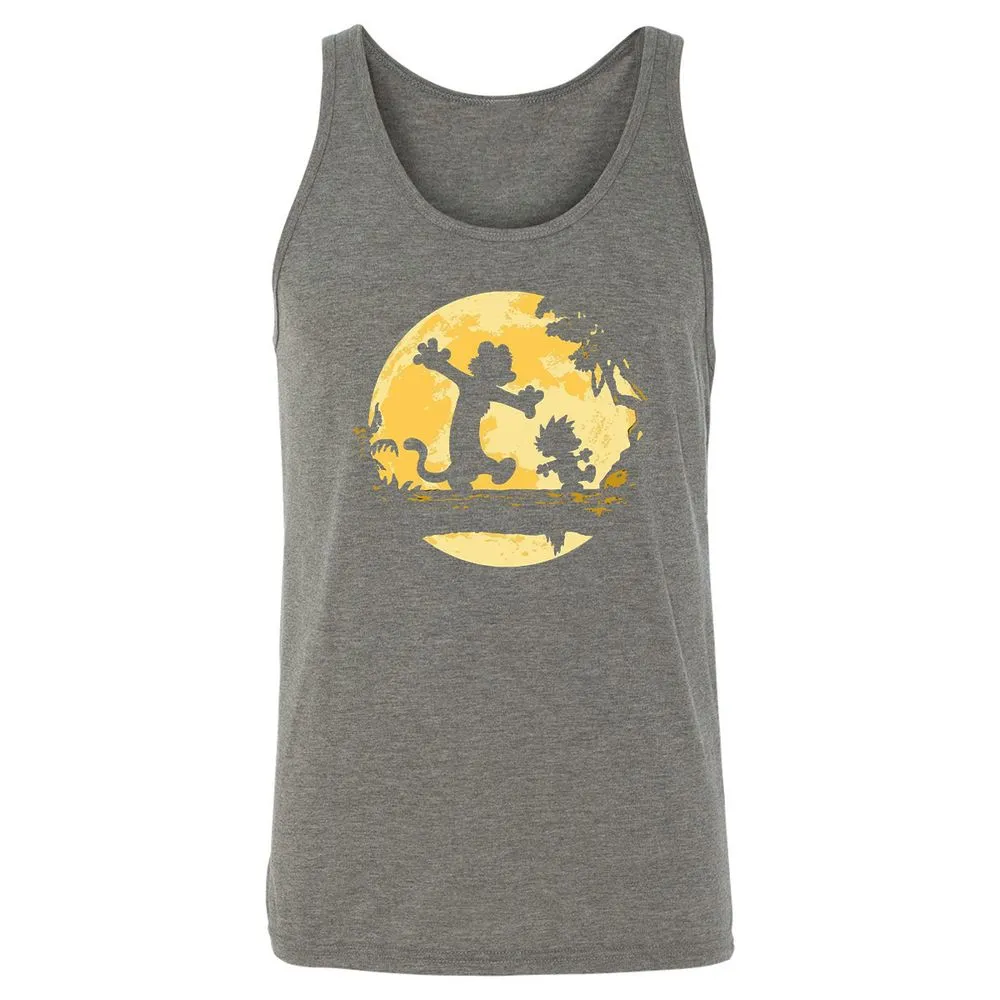 Unisex Jersey Tank - CAQSWRPX - Grey Triblend - 8