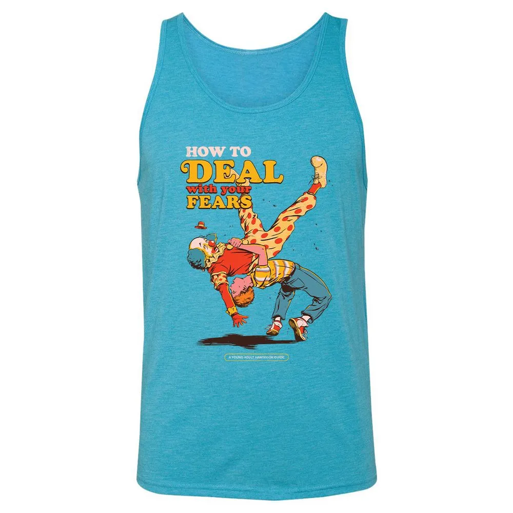 Unisex Jersey Tank - XBD75GV7 - Aqua Triblend - 3