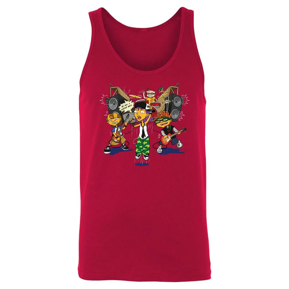 Unisex Jersey Tank - 6Y1AFX7T - Red - 11