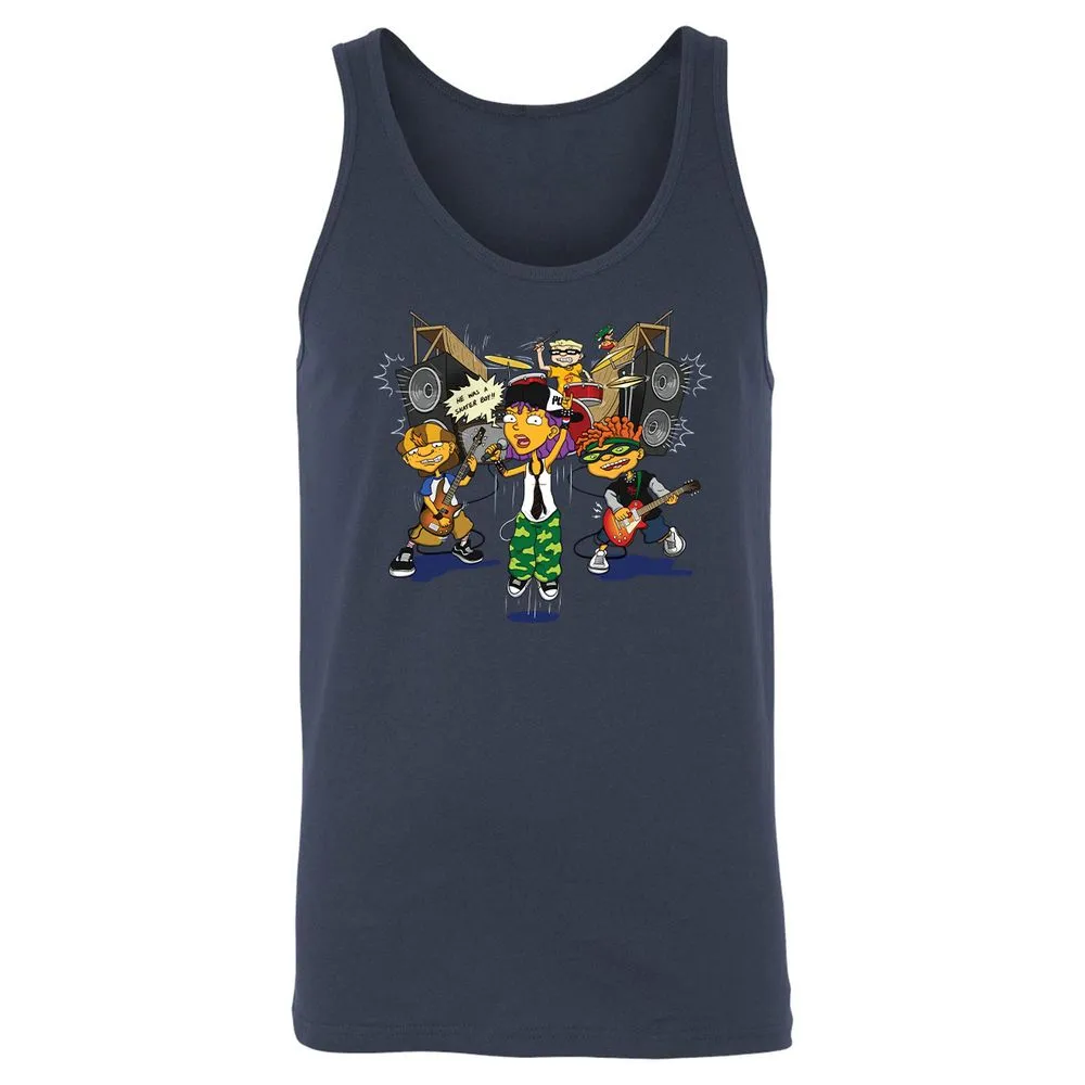 Unisex Jersey Tank - 6Y1AFX7T - Navy - 2