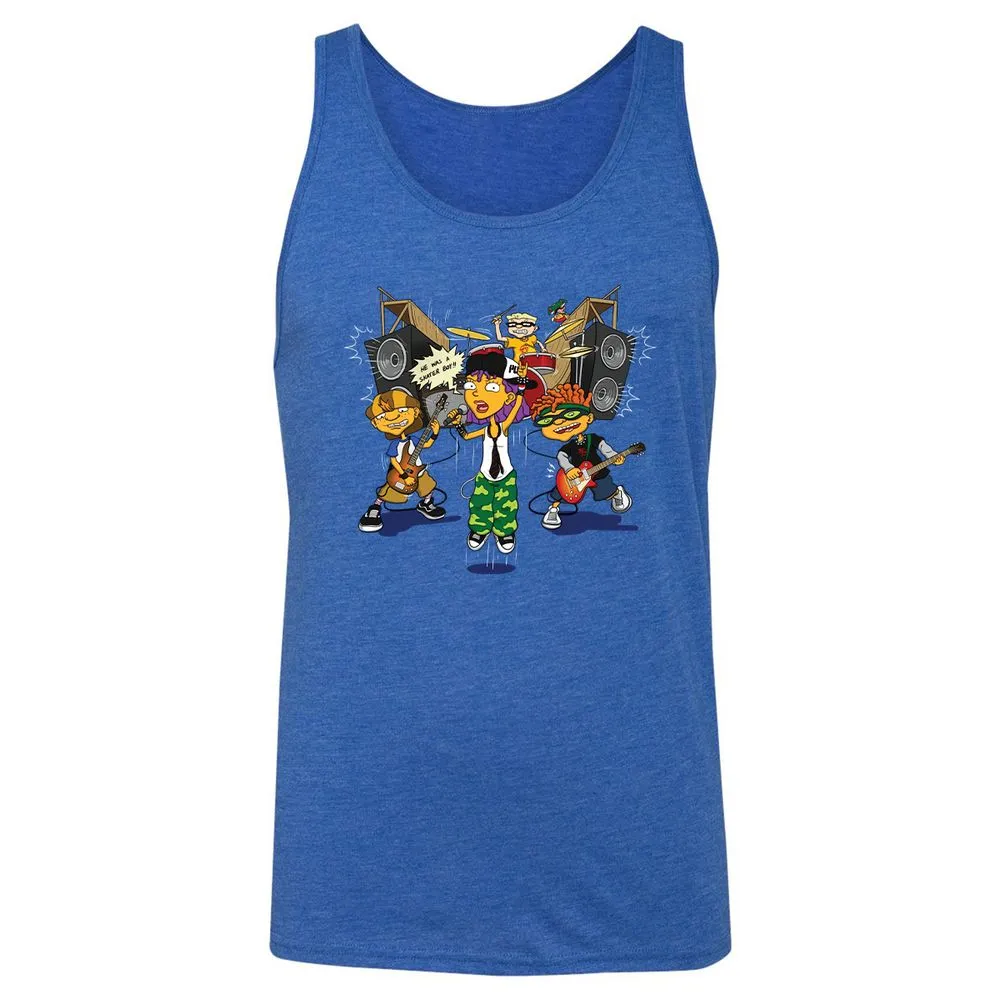 Unisex Jersey Tank - 6Y1AFX7T - True Royal Triblend - 12