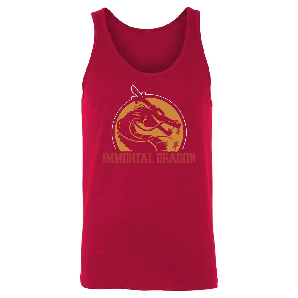 Unisex Jersey Tank - RYFXXGQU - Red - 11
