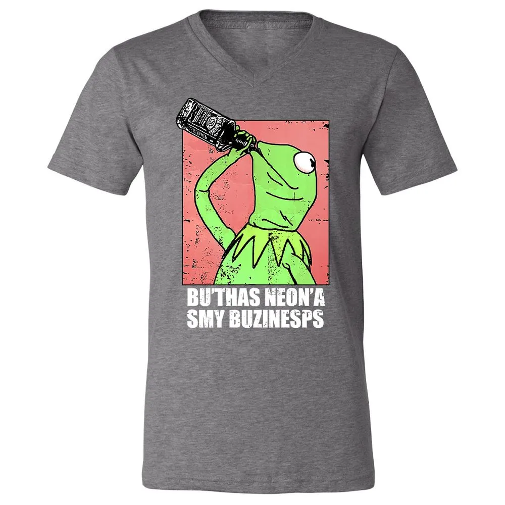 Unisex V-Neck T-Shirt - FFHZYJ9J - Deep Heather - 13