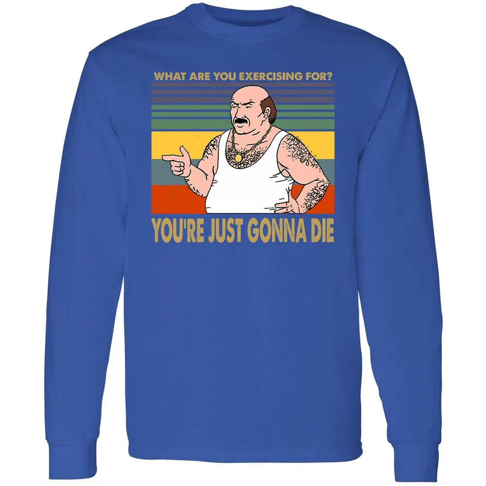 Long Sleeve T-Shirt - BCX3583Q - Royal - 8