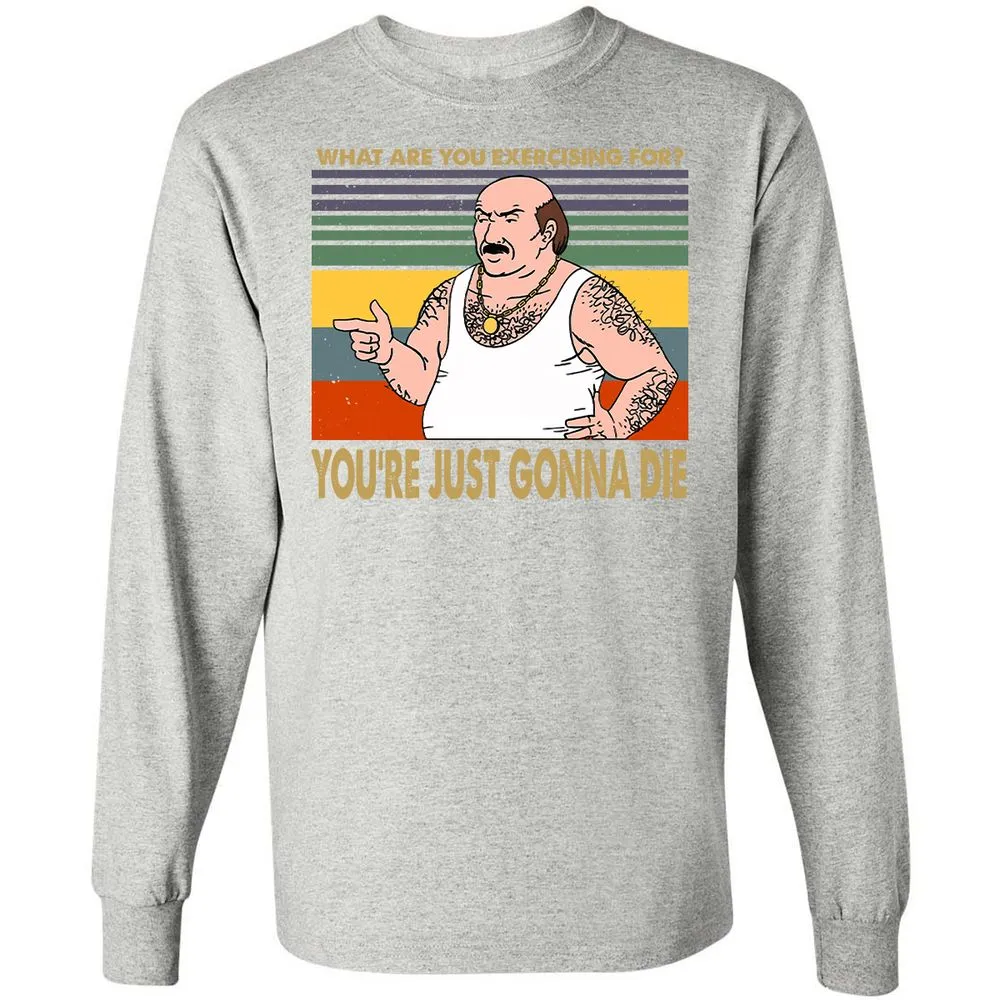 Long Sleeve T-Shirt - BCX3583Q - Ash - 7