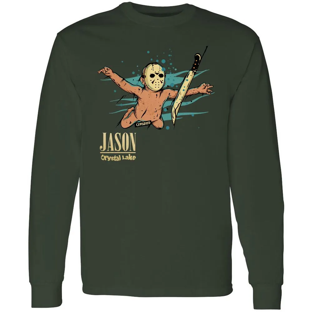 Long Sleeve T-Shirt - CMT4MNK8 - Forest Green - 4