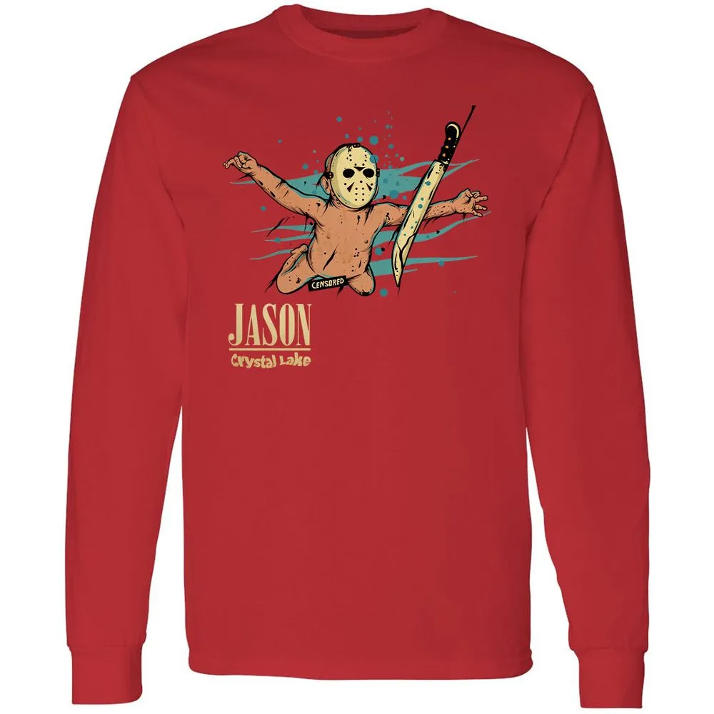 Long Sleeve T-Shirt - CMT4MNK8 - Red - 14