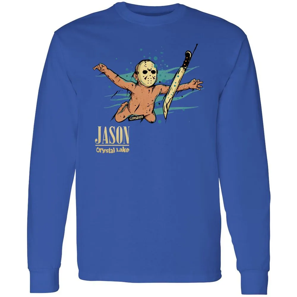 Long Sleeve T-Shirt - CMT4MNK8 - Royal - 8